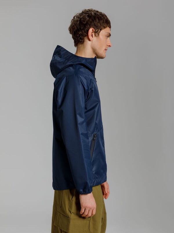 Куртка унисекс Nordvind DWR, темно-синяя арт.17941.40