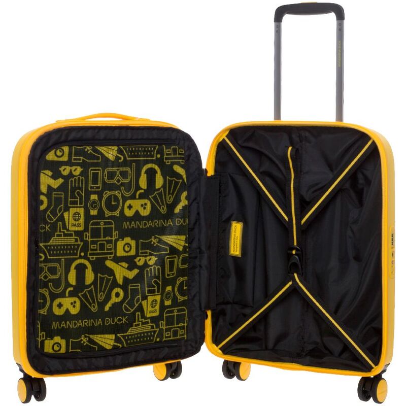 Чемодан Logoduck S, желтый арт.17421.80