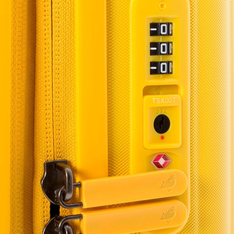 Чемодан Logoduck S, желтый арт.17421.80