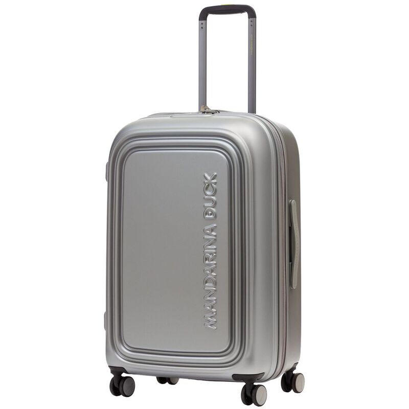 Чемодан Logoduck M, серебристый арт.17422.10