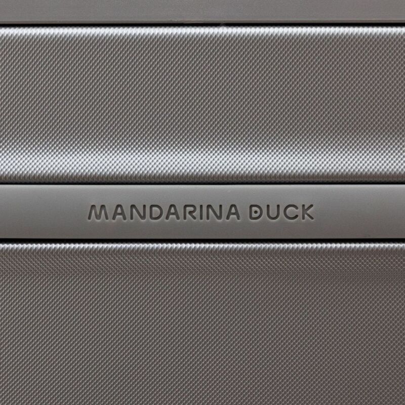 Чемодан Logoduck M, серебристый арт.17422.10