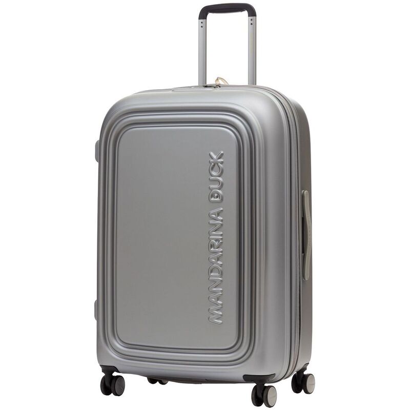 Чемодан Logoduck L, серебристый арт.17423.10