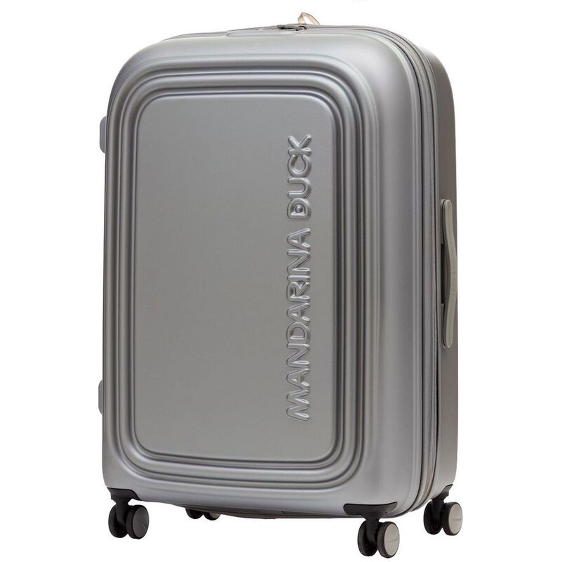 Чемодан Logoduck L, серебристый арт.17423.10