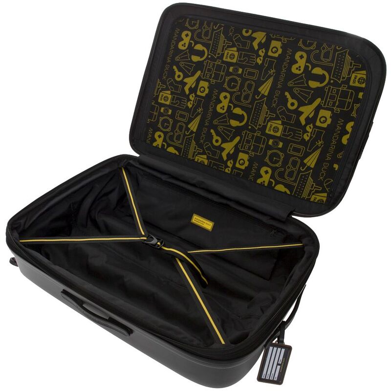 Чемодан Logoduck L, черный арт.17423.30