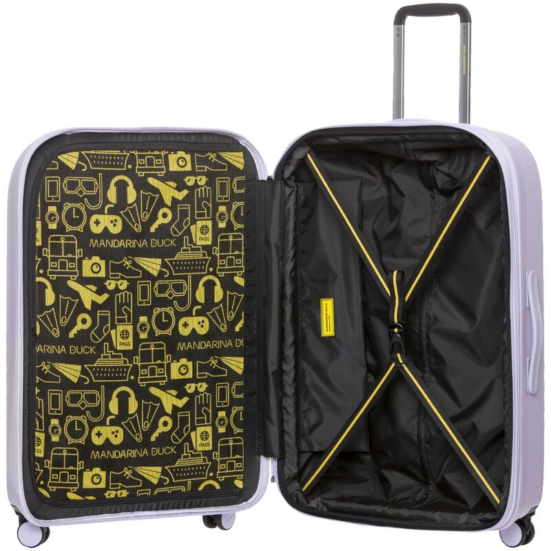 Чемодан Logoduck L, сиреневый арт.17423.76