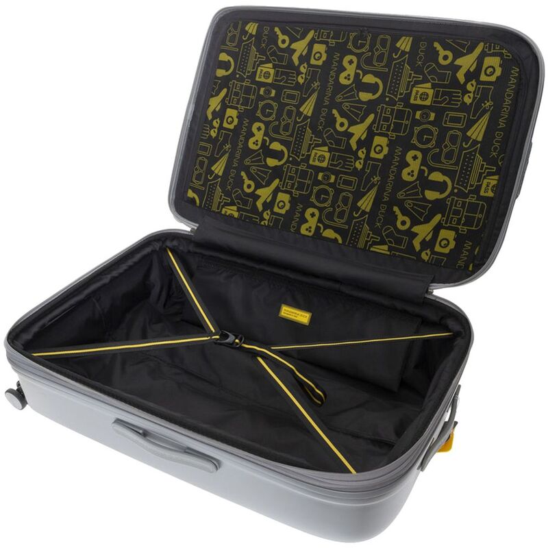 Чемодан Logoduck XL, серебристый арт.17424.10