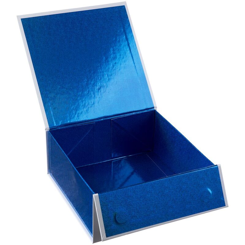 Коробка складная Gallant, M, белая с синим арт.24029.64