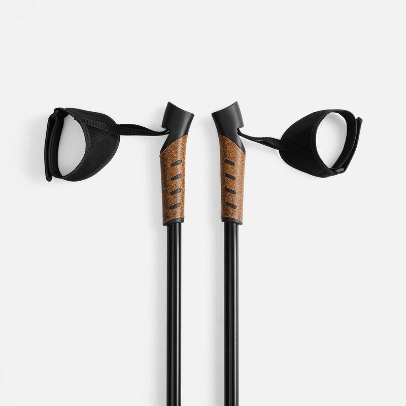 Палки для скандинавской ходьбы Trekk, черные арт.17250.30