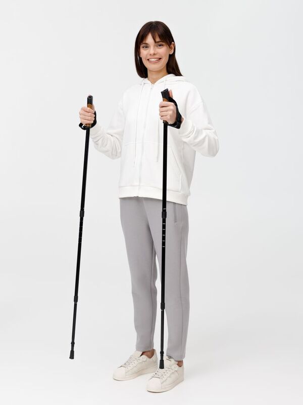 Палки для скандинавской ходьбы Trekk, черные арт.17250.30