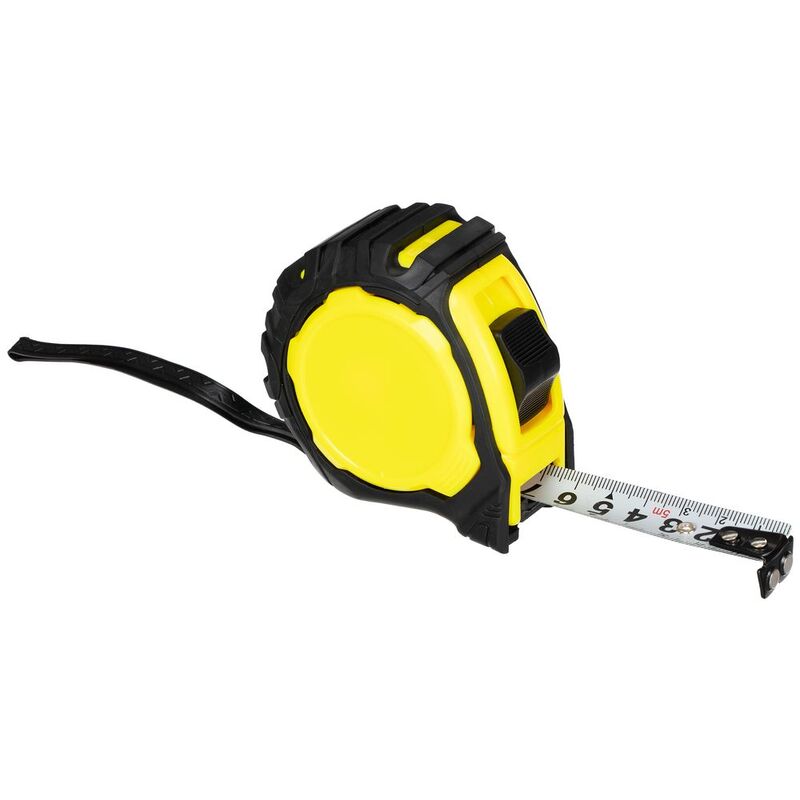 Рулетка Mittari с магнитным наконечником, 5 м, желтая арт.63025.80