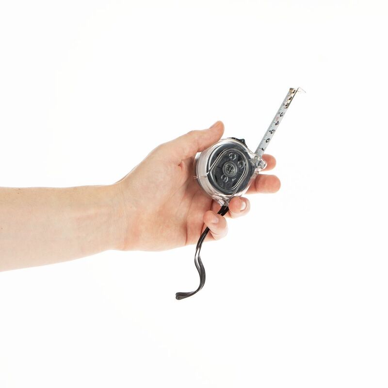 Рулетка Selvaksi, 3 м, черная арт.63028.30