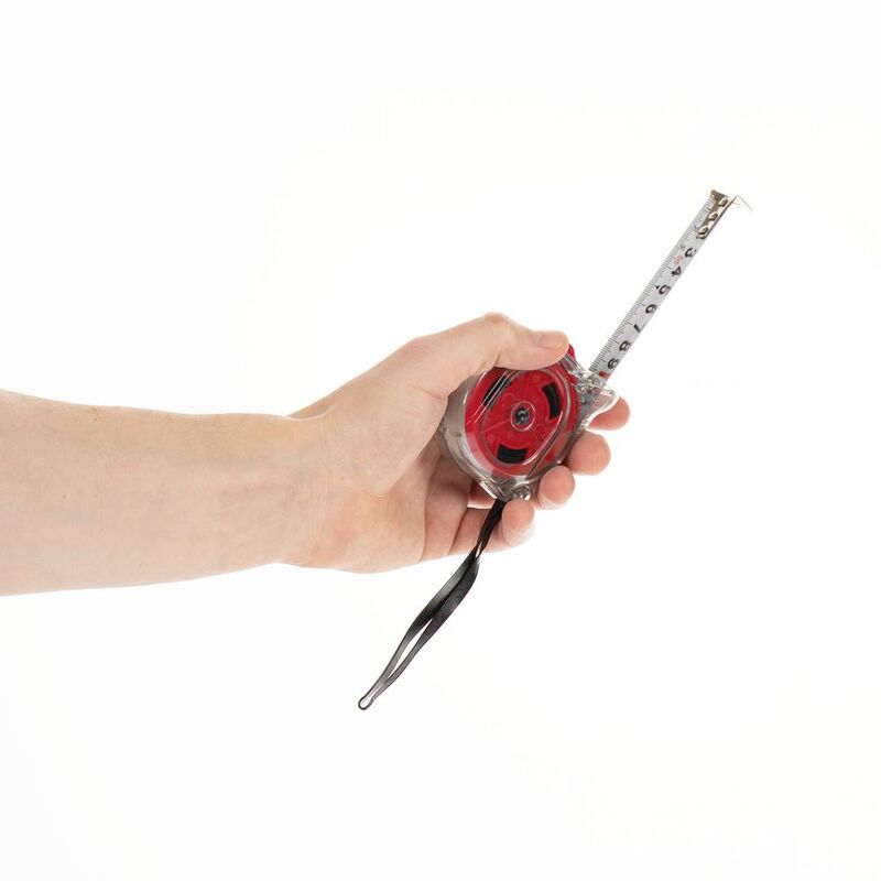 Рулетка Selvaksi, 5 м, красная арт.63029.50