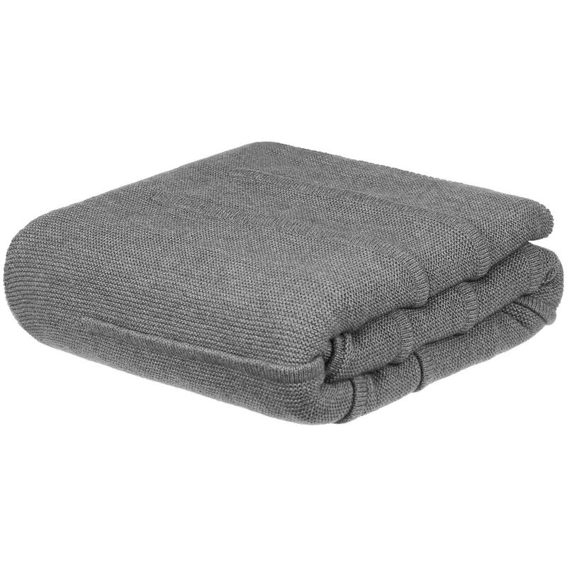 Плед Nessona Alpaca, серый (кварцевый меланж) арт.17764.33