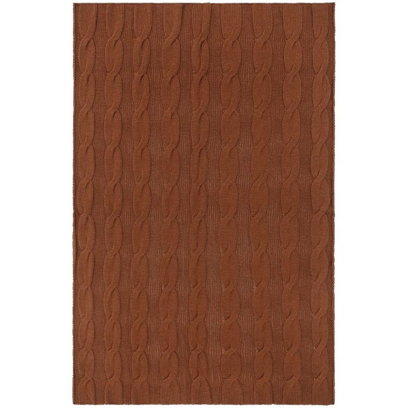 Плед Snefald, коричневый (темное золото) арт.17766.21