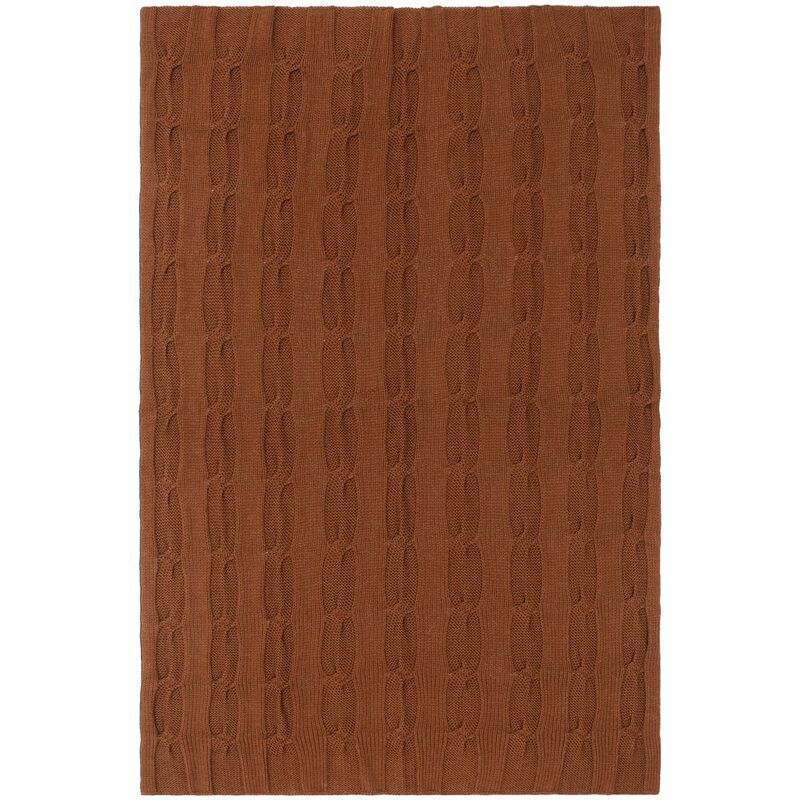 Плед Snefald, коричневый (темное золото) арт.17766.21