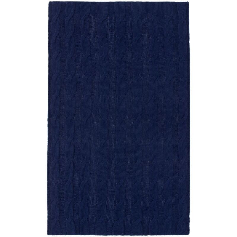 Плед Snefald, темно-синий арт.17766.41