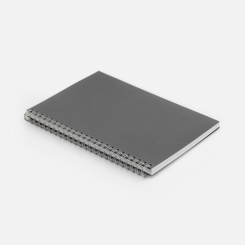 Блокнот на пружине Novalis, черный арт.26070.30