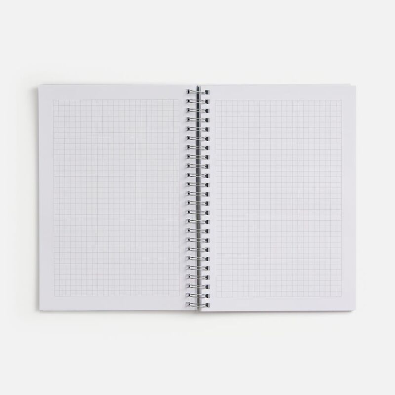 Блокнот на пружине Novalis, черный арт.26070.30