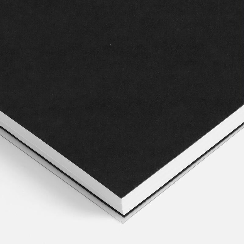 Блокнот на пружине Novalis, черный арт.26070.30