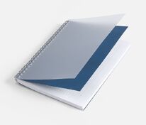 Блокнот на пружине Novalis, синий арт.26070.40