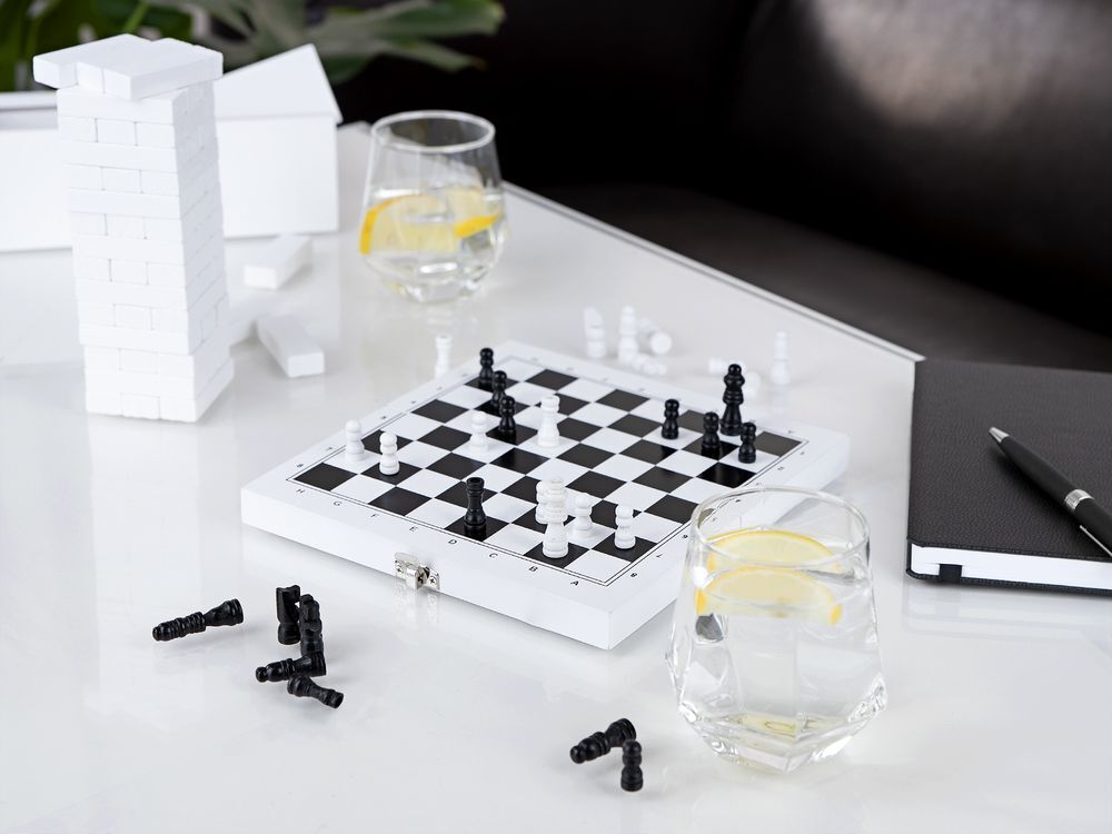 Игра &laquo;Деревянная башня Tickler&raquo;, белая арт.23195.60