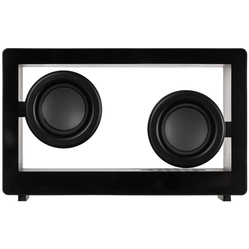 Bluetooth-колонка со светомузыкой Sensofonic, черная арт.17303.30