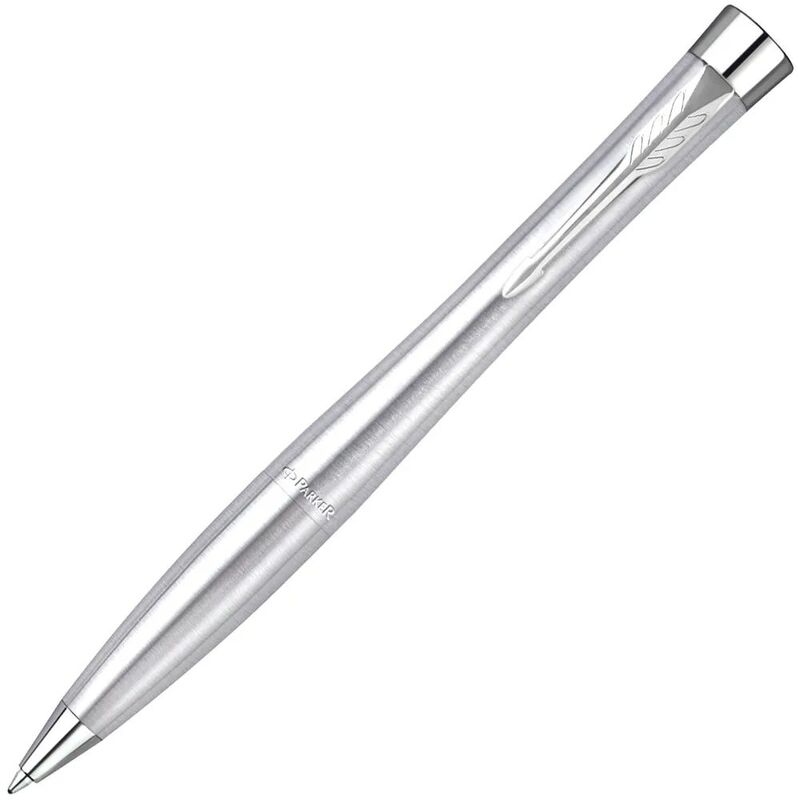Ручка шариковая Parker Urban Twist Metro Metallic CT, серебристая арт.16608.10