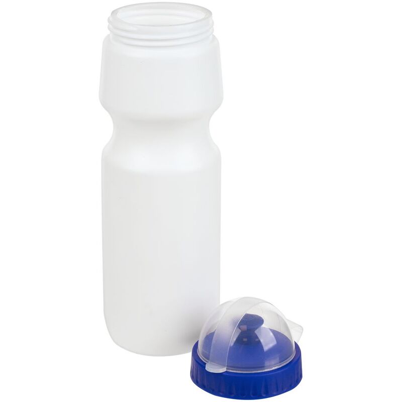 Бутылка для велосипеда Bikescape, белая с синим арт.17938.40