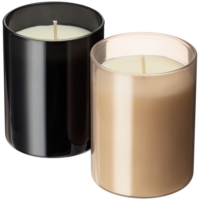 Ароматическая свеча Flikka, сандал и амбра, черная арт.17352.30