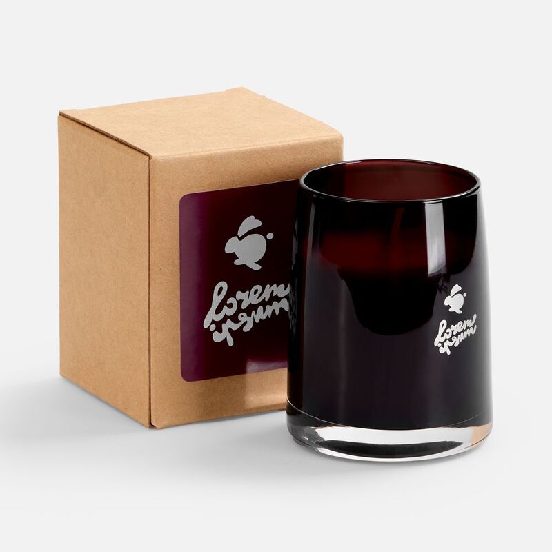 Ароматическая свеча Fragnola, грейпфрут и ветивер, бордовая арт.17354.55