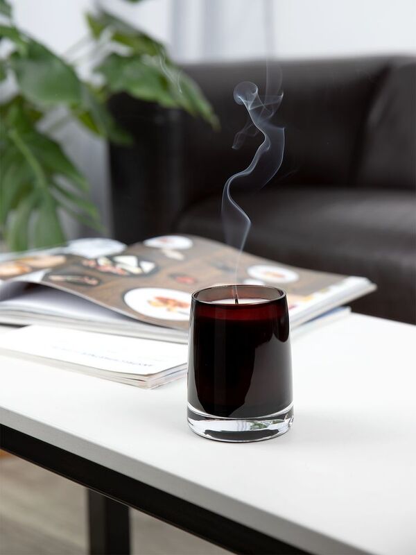 Ароматическая свеча Fragnola, грейпфрут и ветивер, бордовая арт.17354.55