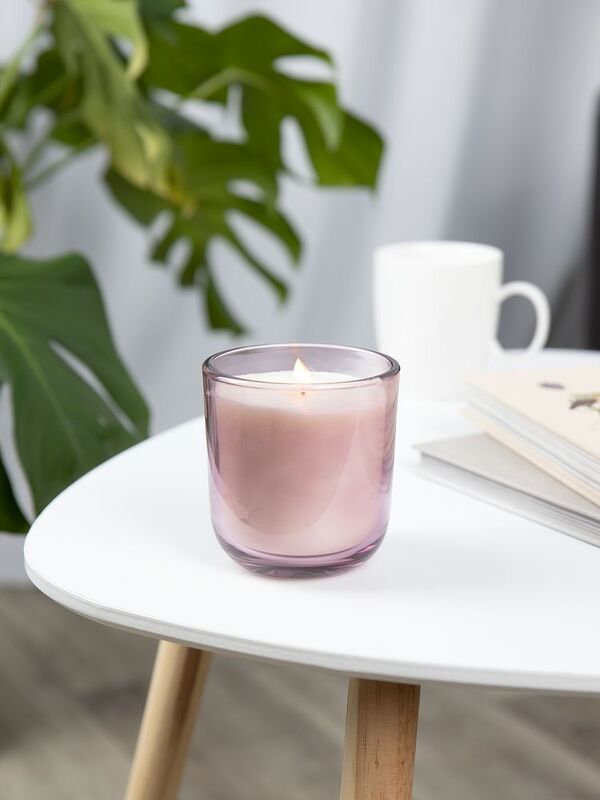 Ароматическая свеча Vitral, красный апельсин и базилик, фиолетовая арт.17357.70