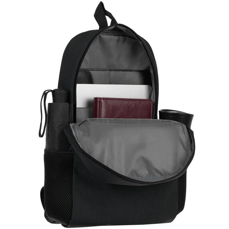 Рюкзак для ноутбука Conttori, черный меланж арт.17265.30