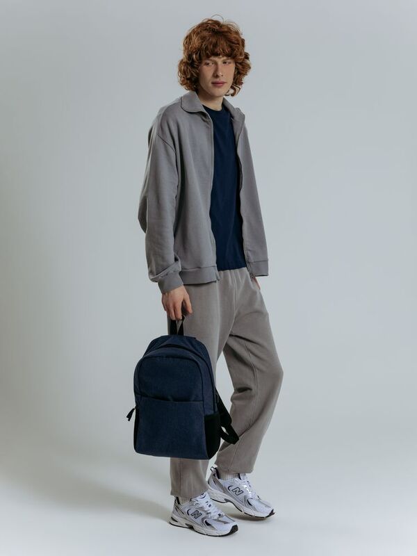 Рюкзак для ноутбука Conttori, синий меланж арт.17265.40