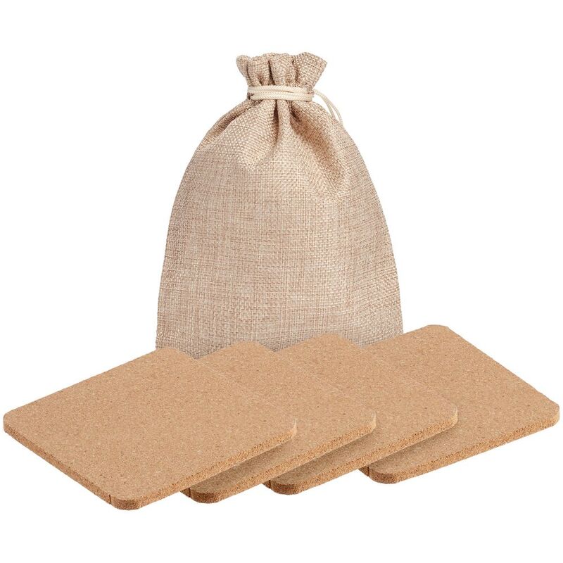 Набор из 4 костеров Suberic, квадрат арт.17347.01