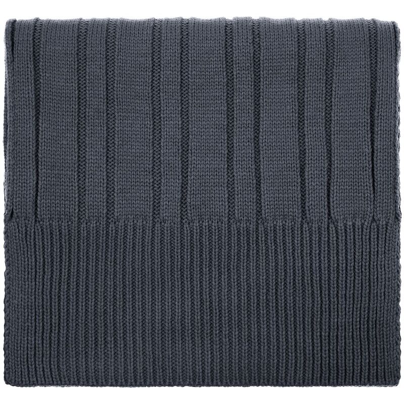 Шарф Knit Beat, серый (графит) арт.19892.29