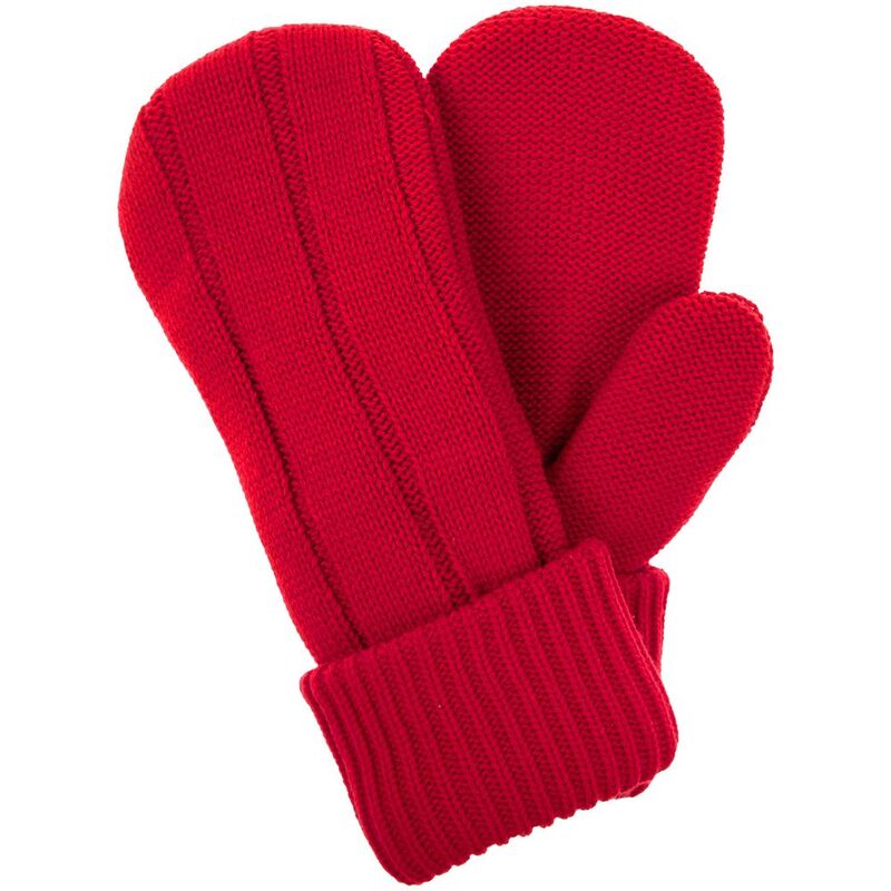 Варежки Knit Beat, красные арт.19893.50