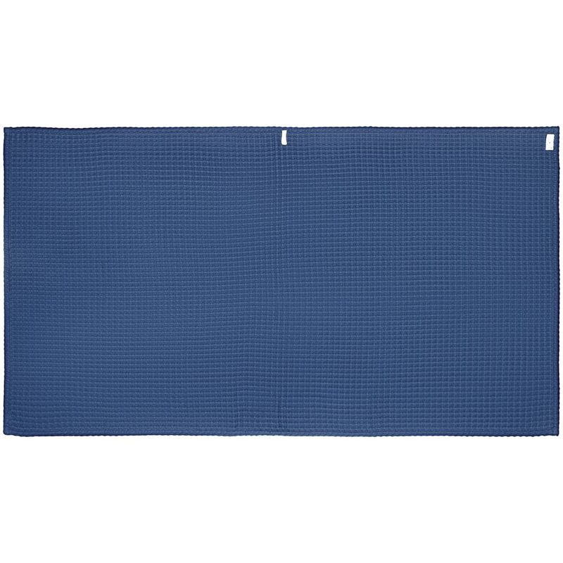 Полотенце вафельное Gentle, большое, темно-синее арт.17266.44