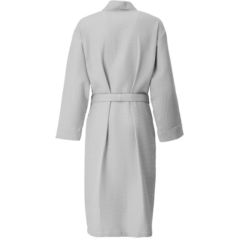 Халат вафельный Kimono, светло-серый арт.17267.13