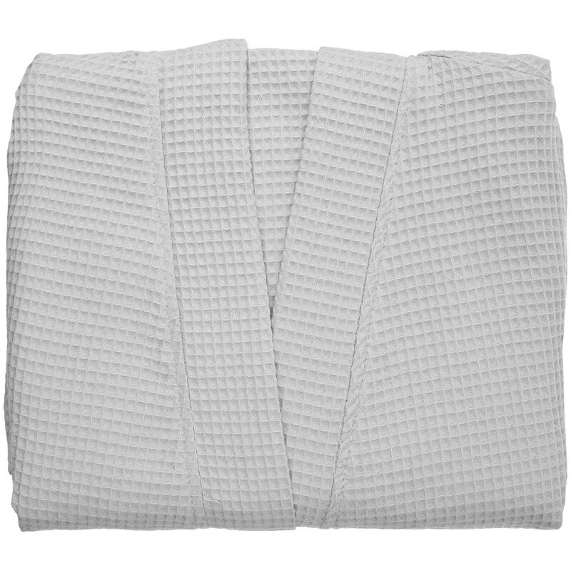 Халат вафельный Kimono, светло-серый арт.17267.13