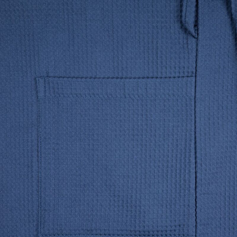 Халат вафельный Kimono, темно-синий арт.17267.44