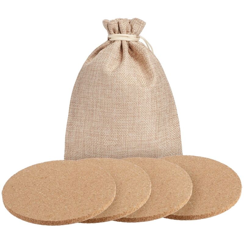 Набор из 4 костеров Suberic, круг арт.17347.02