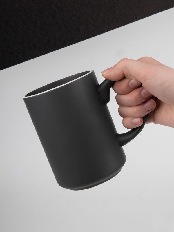 Кружка Mugful, темно-серая (графитовая) арт.18366.13