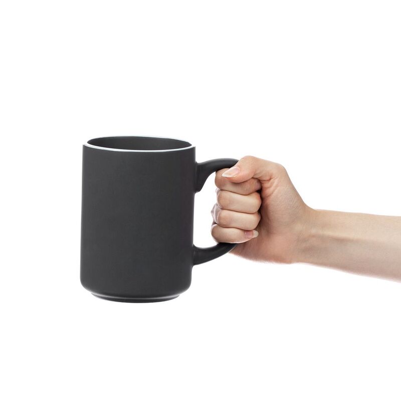 Кружка Mugful, темно-серая (графитовая) арт.18366.13