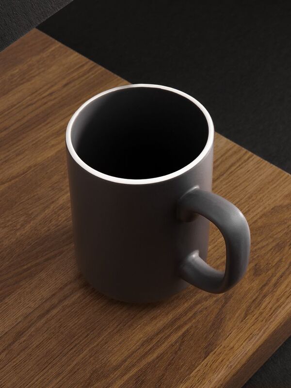 Кружка Mugful, темно-серая (графитовая) арт.18366.13