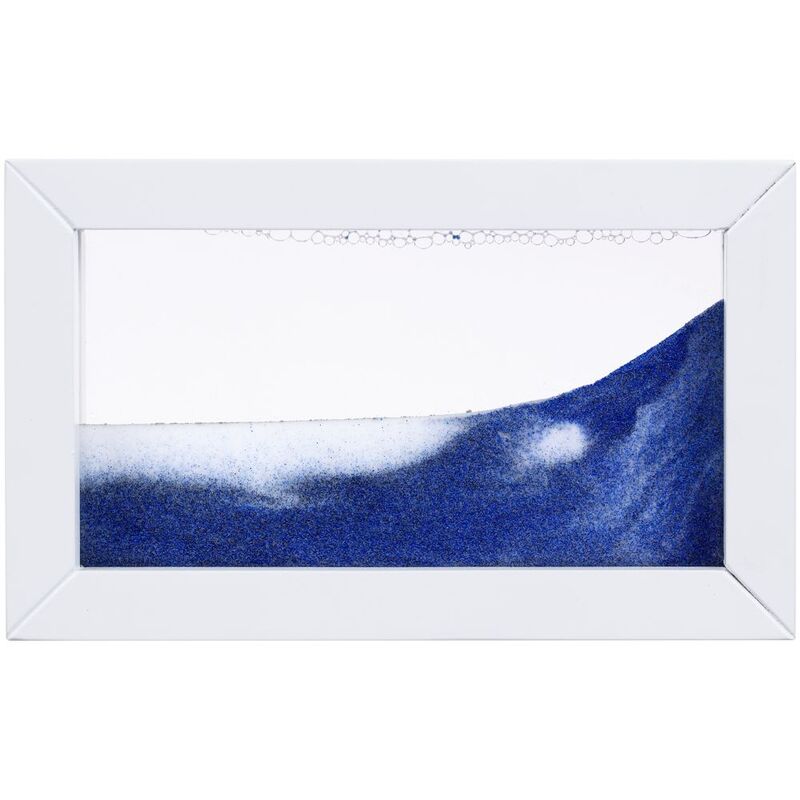 Песочная картина-антистресс Zenscape, белая с синим арт.20243.64