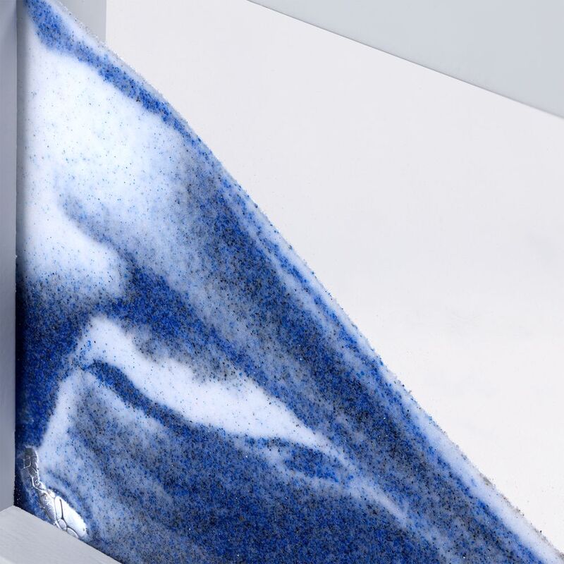 Песочная картина-антистресс Zenscape, белая с синим арт.20243.64