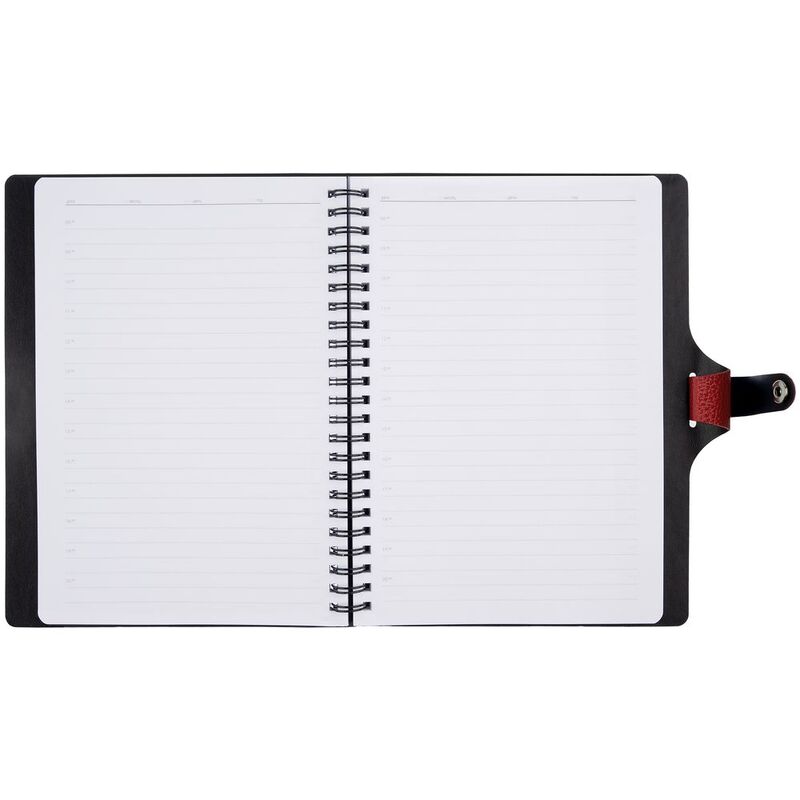 Ежедневник Strep Front на заказ, недатированный, красный арт.17283.50