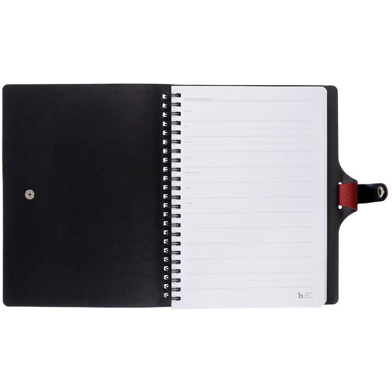 Ежедневник Strep Front на заказ, недатированный, красный арт.17283.50