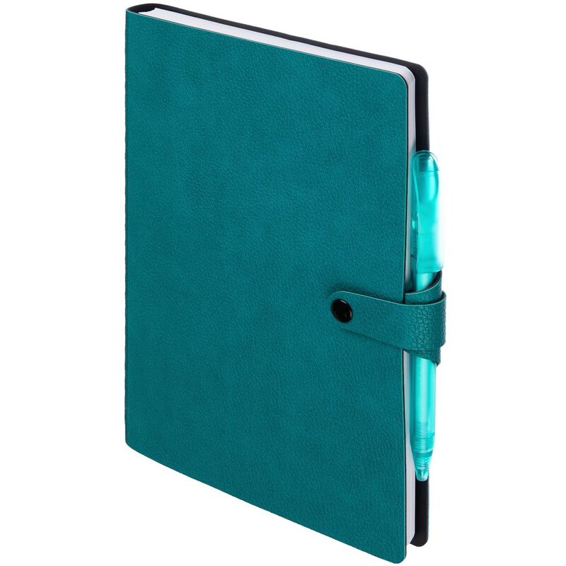 Ежедневник Strep Front на заказ, недатированный, бирюзовый арт.17283.49